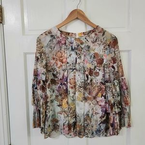 Donna Degnan Floral Blouse